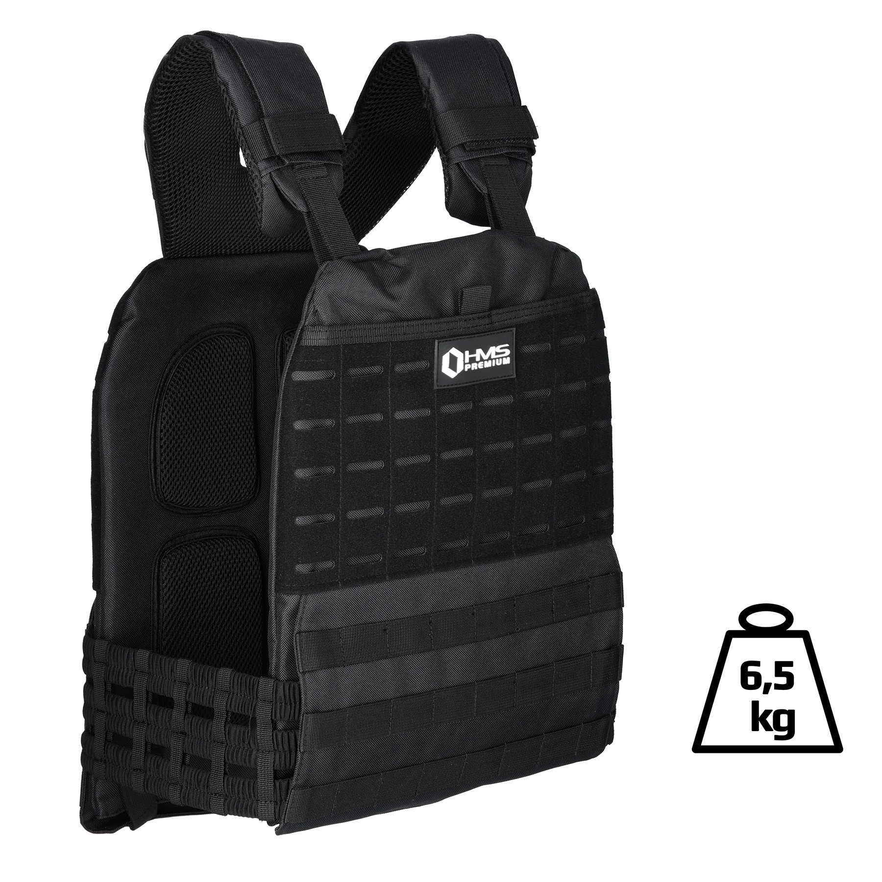 Aparate fitness - Vestă greutăţi ajustabilă HMS PREMIUM TKO07, 6.5KG