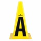 Set conuri antrenament inSPORTline Alphabet 23 cm
