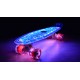 Penny board Mad Cruiser Full LED ABEC 7-albastru