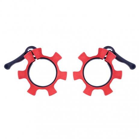 inSPORTline Sigurante bara Pump 50 mm CL-21-rosu