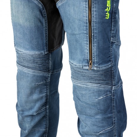Pantaloni Moto Jeans Barbati W-TEC Grandus