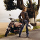 Pantaloni Moto Jeans Femei W-TEC B-2012