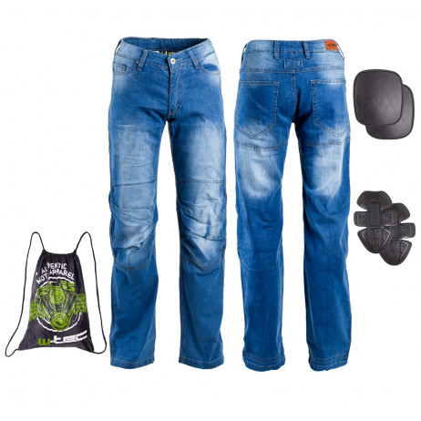Pantaloni Moto Barbati Jeans W-TEC Davosh