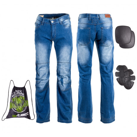 Pantaloni Moto Barbati Jeans W-TEC Shiquet
