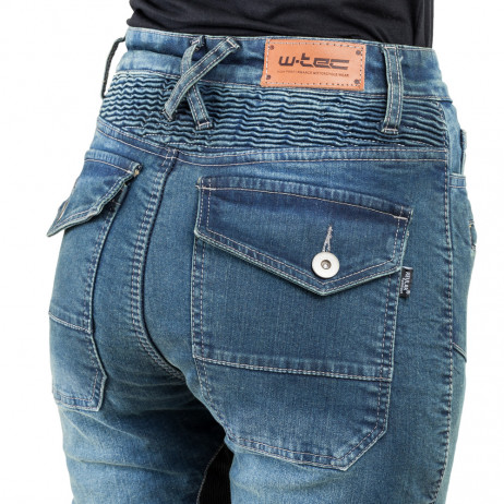 Pantaloni Moto Femei Jeans W-TEC Bolftyna