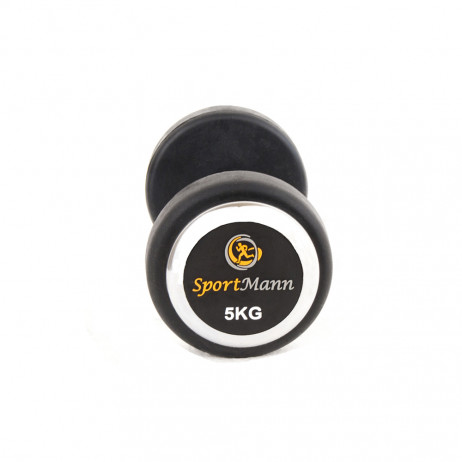 Gantera cauciucata Sportmann Deluxe 5 kg