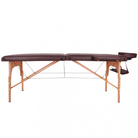 Masă din lemn pentru masaj inSPORTline Taisage, pliabilă