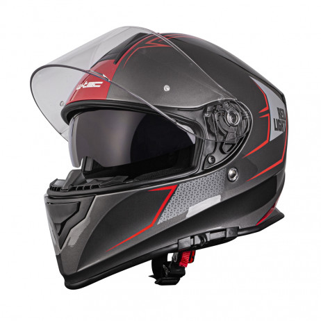 Motorcycle Helmet W-TEC V127 Red Light