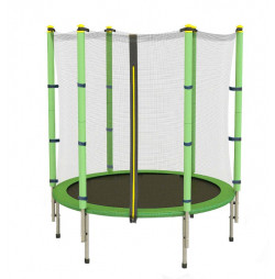 Trambulina si Plasa de Siguranta Sportmann Fun 140 cm - Verde