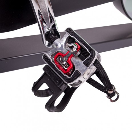 Bicicleta indoor cycling inSPORTline Airin / negru-verde