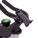 Bicicleta indoor cycling inSPORTline Airin / negru-verde