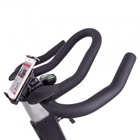 Bicicleta indoor cycling inSPORTline Airin / negru-verde