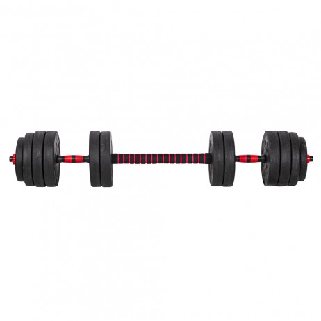 Set Haltera si Gantere Ciment inSPORTline CEMBER 40KG