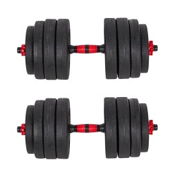 Set Haltera si Gantere Ciment inSPORTline CEMBER 40KG