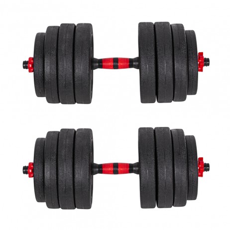 Set Haltera si Gantere Ciment inSPORTline CEMBER 40KG
