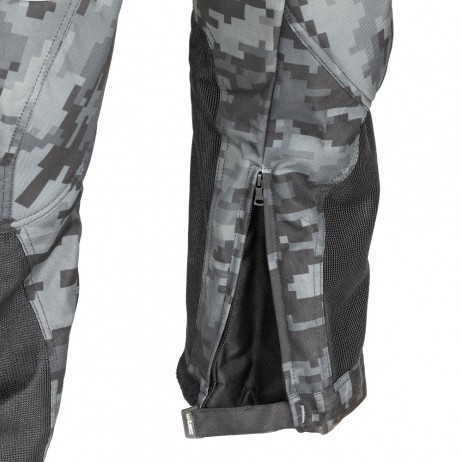 Pantaloni Moto Barbati W-TEC Jori Camuflaj Negru/Gri