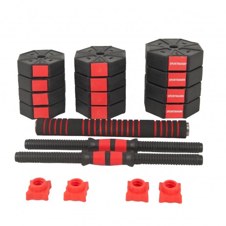 Set Haltera si Gantere ciment Sportmann SHG06 20 kg