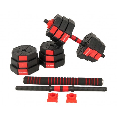 Set Haltera si Gantere ciment Sportmann SHG06 20 kg