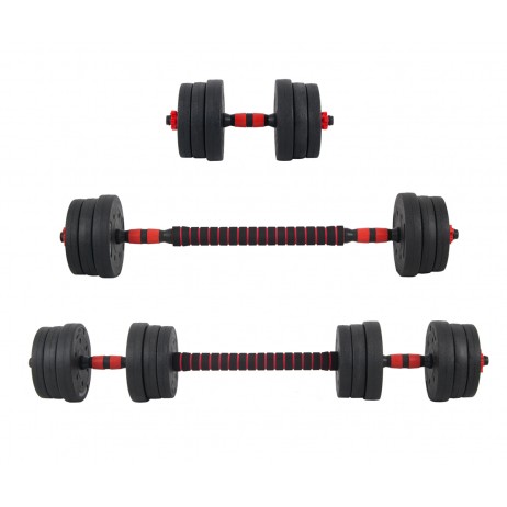 Set Haltera si Gantere ciment Sportmann SHG07 20 kg