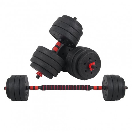 Set Haltera si Gantere ciment Sportmann SHG07 20 kg