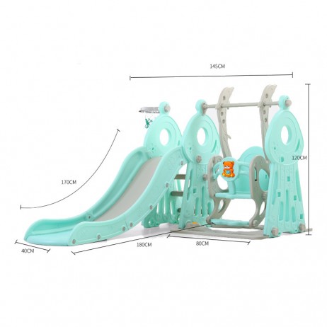 Ansamblu de joaca pentru copii 4in1 inSPORTline Swingslide