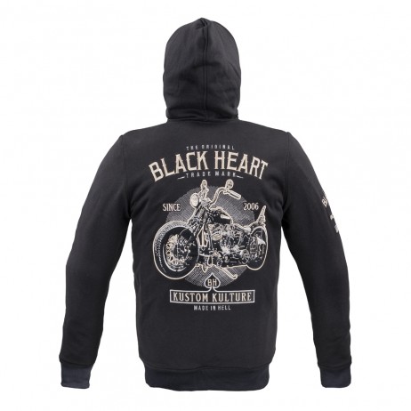 Geaca Moto Barbati Cu Gluga W-TEC Black Heart Kustom Kulture