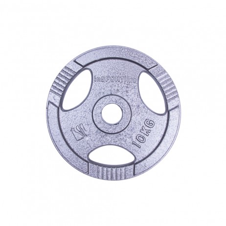 Set de gantere inSPORTline Hamerton 120 + 52 cm/30 mm 80 kg