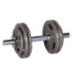 Set de gantere inSPORTline Hamerton 120 + 52 cm/30 mm 80 kg