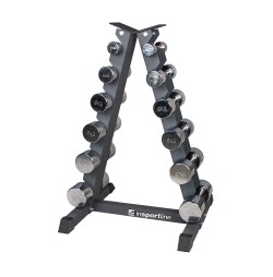 Set de gantere inSPORTline Crossteel 2 x 2-12 kg