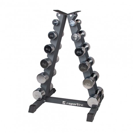 Set de gantere inSPORTline Crossteel 2 x 2-12 kg