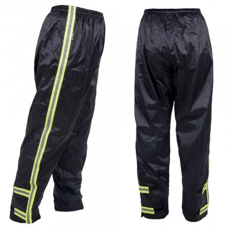 Pantaloni Moto W-TEC Rainy - Negru-Galben