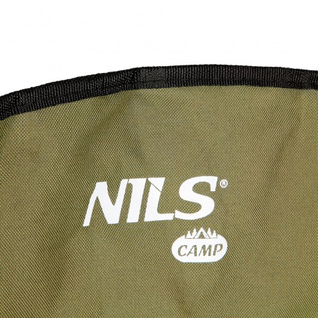 Scaun Camping Pliabil cu Parasolar Nils Camp NC3087, Gri