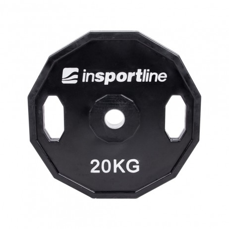 Rubber Coated Weight Plate Set inSPORTline Ruberton 1.25-25kg