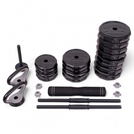 Set Gantere Ciment inSPORTline ON-X 6-in-1 40 kg