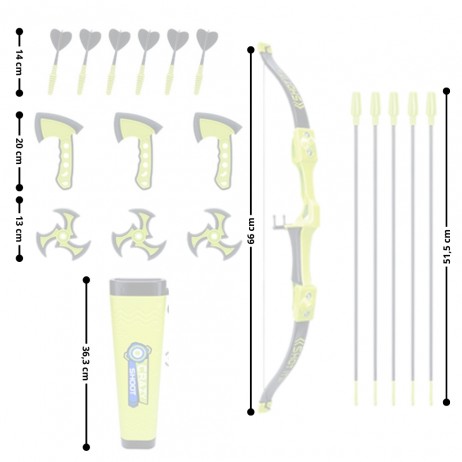 Set Jocuri 4-in-1 cu Tinta inSPORTline ADGS210