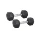 Set Gantere Hexagonale inSPORTline Hexsteel 2 x 3-40 kg