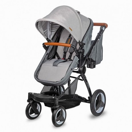 Carucior transformabil 3in1 Coccolle Ambra Urban Grey 2021