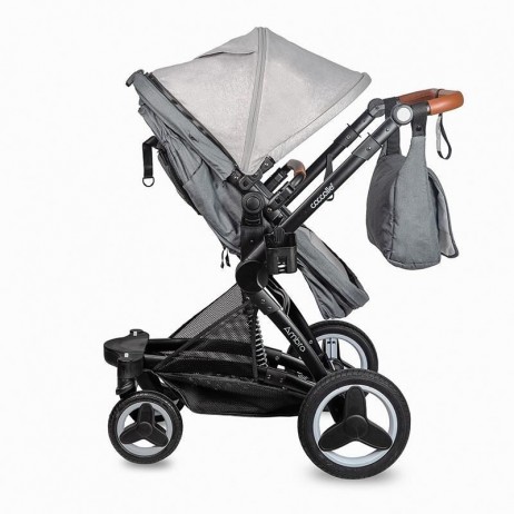 Carucior transformabil 3in1 Coccolle Ambra Urban Grey 2021