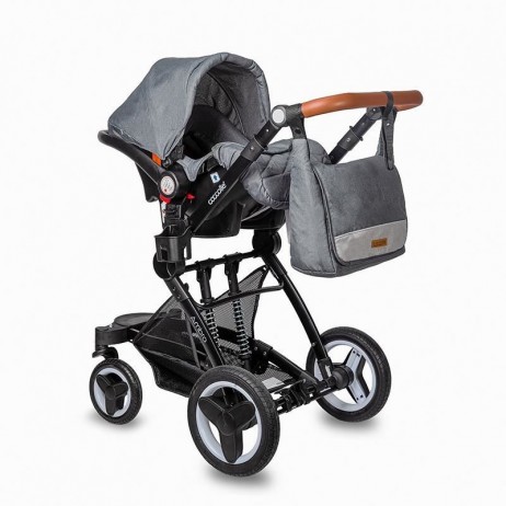 Carucior transformabil 3in1 Coccolle Ambra Urban Grey 2021