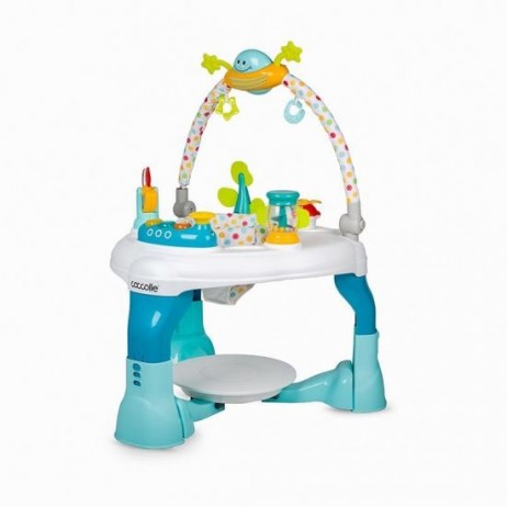 Centru de activitati Coccolle TasyGo Turquoise Blue