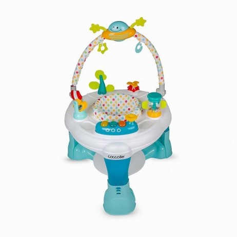 Centru de activitati Coccolle TasyGo Turquoise Blue