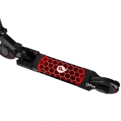 Trotineta LED Qplay Honeycomb Rosu