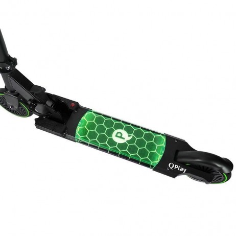 Trotineta LED QPlay Honeycomb Verde