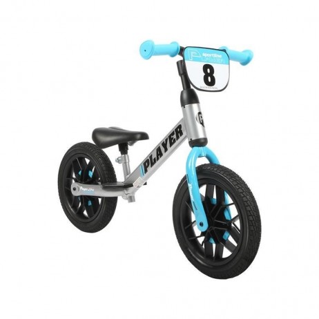 Balance bike Qplay Player Albastru