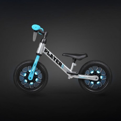 Balance bike Qplay Player Albastru