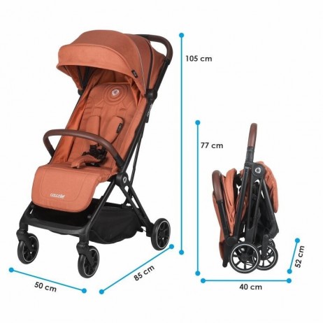 Carucior sport cu pliere automata Coccolle Beyla Coral