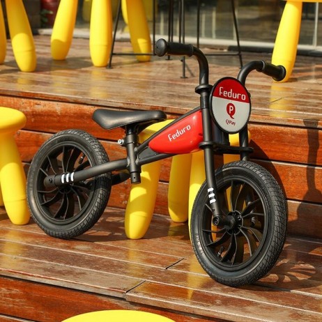 Balance bike QPlay Feduro Rosu