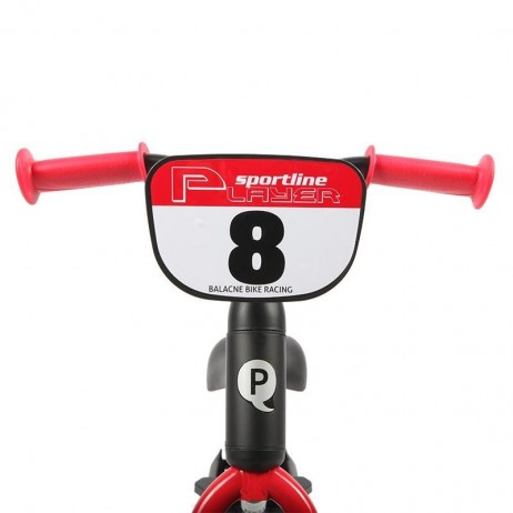 Balance bike Qplay Player Rosu