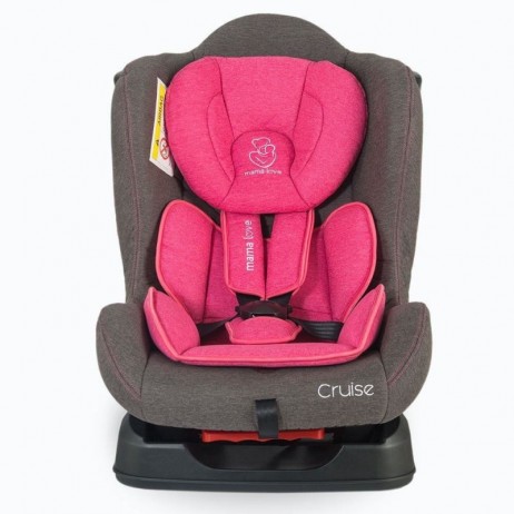 Scaun auto grupa 0-18 kg MamaLove Cruise Roz