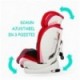 Scaun auto cu Isofix grupa 9-36 kg COCCOLLE Vela-Fix rosu